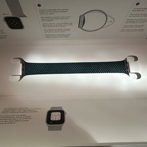 Rainforest Braided Solo Loop APPLE WATCH BAND (41mm) (size 6)